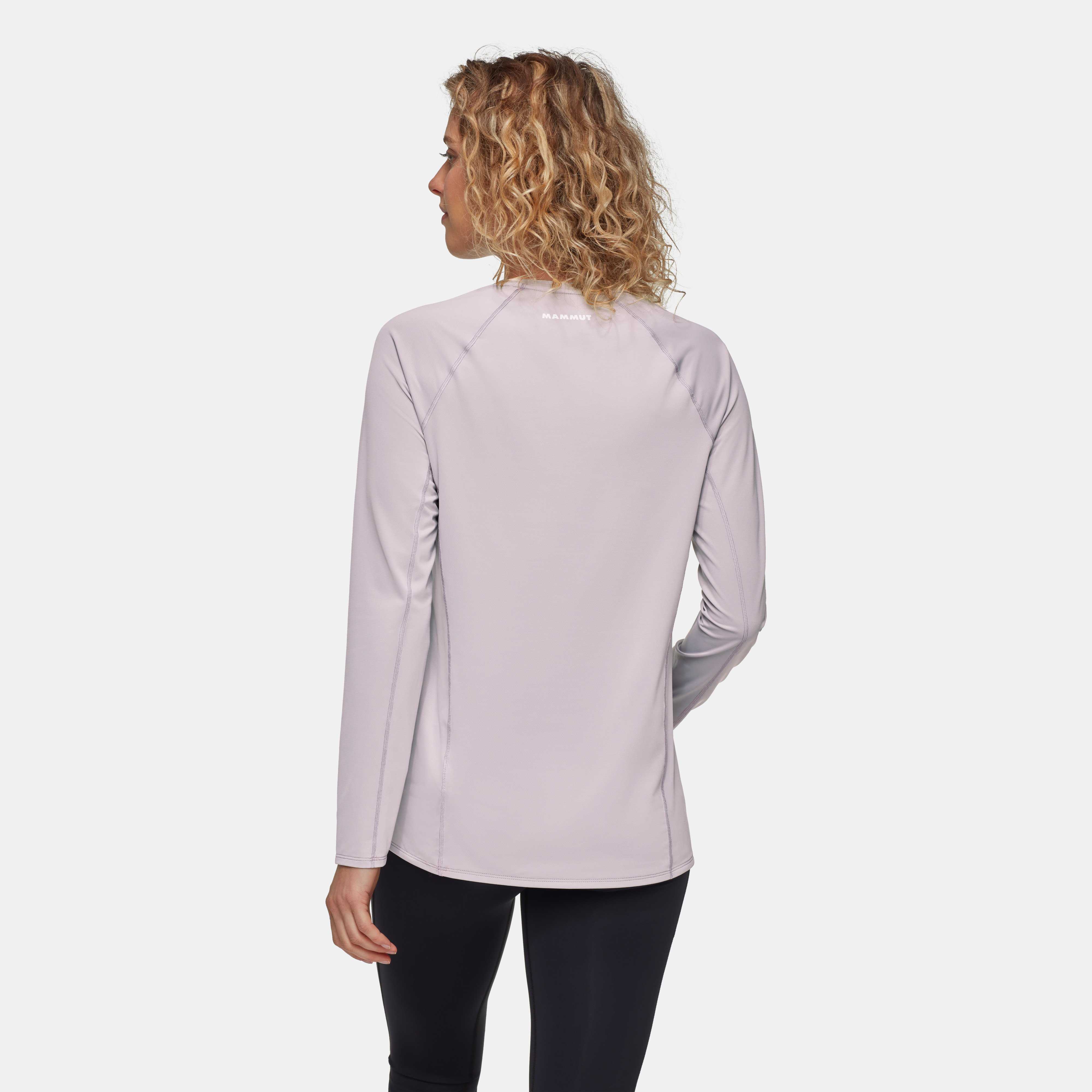 Mammut Selun FL Longsleeve Women Logo, alpine calamint - Alpine calamint