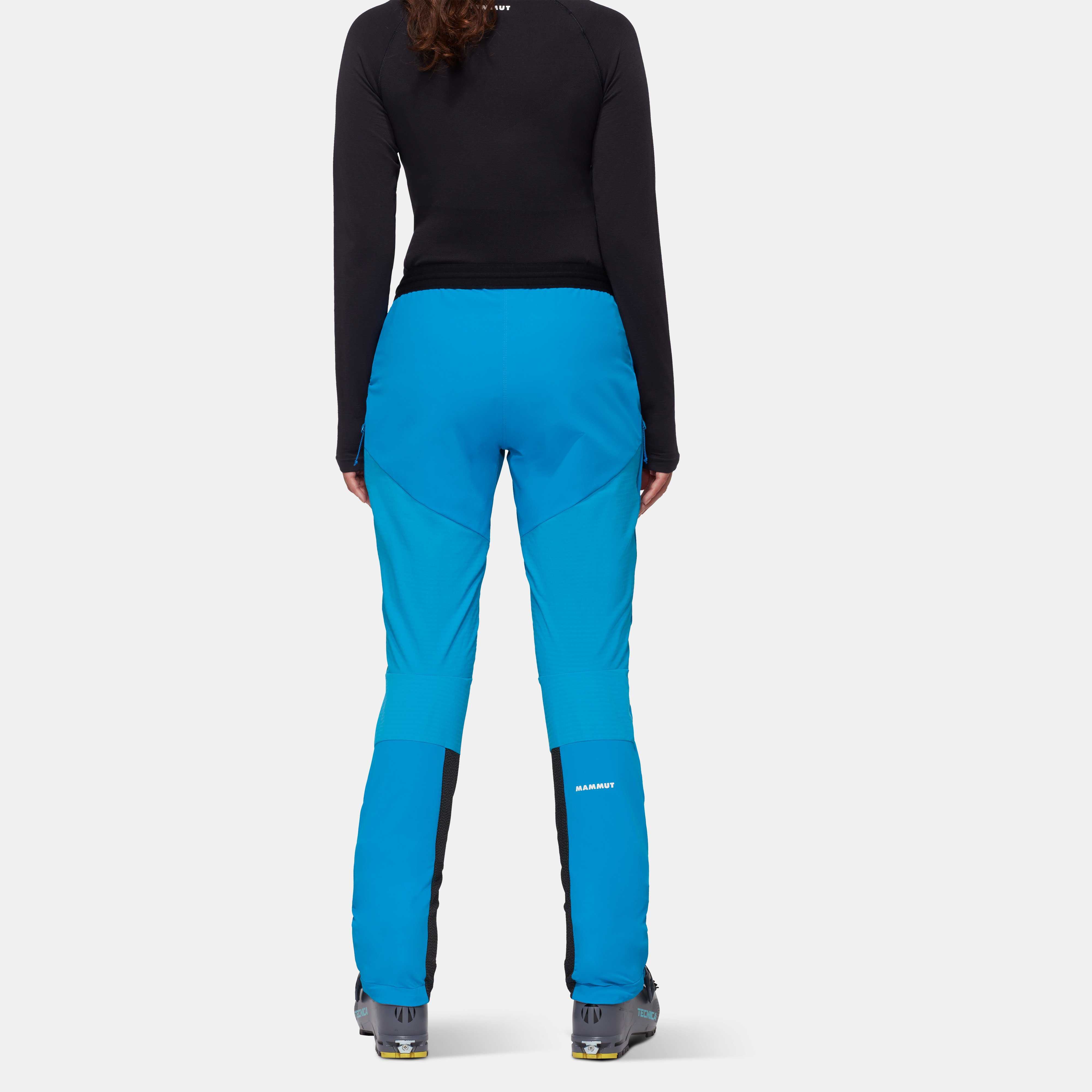 Mammut Aenergy SO Hybrid Pants Women, glacier blue-black - Glacier blue-black