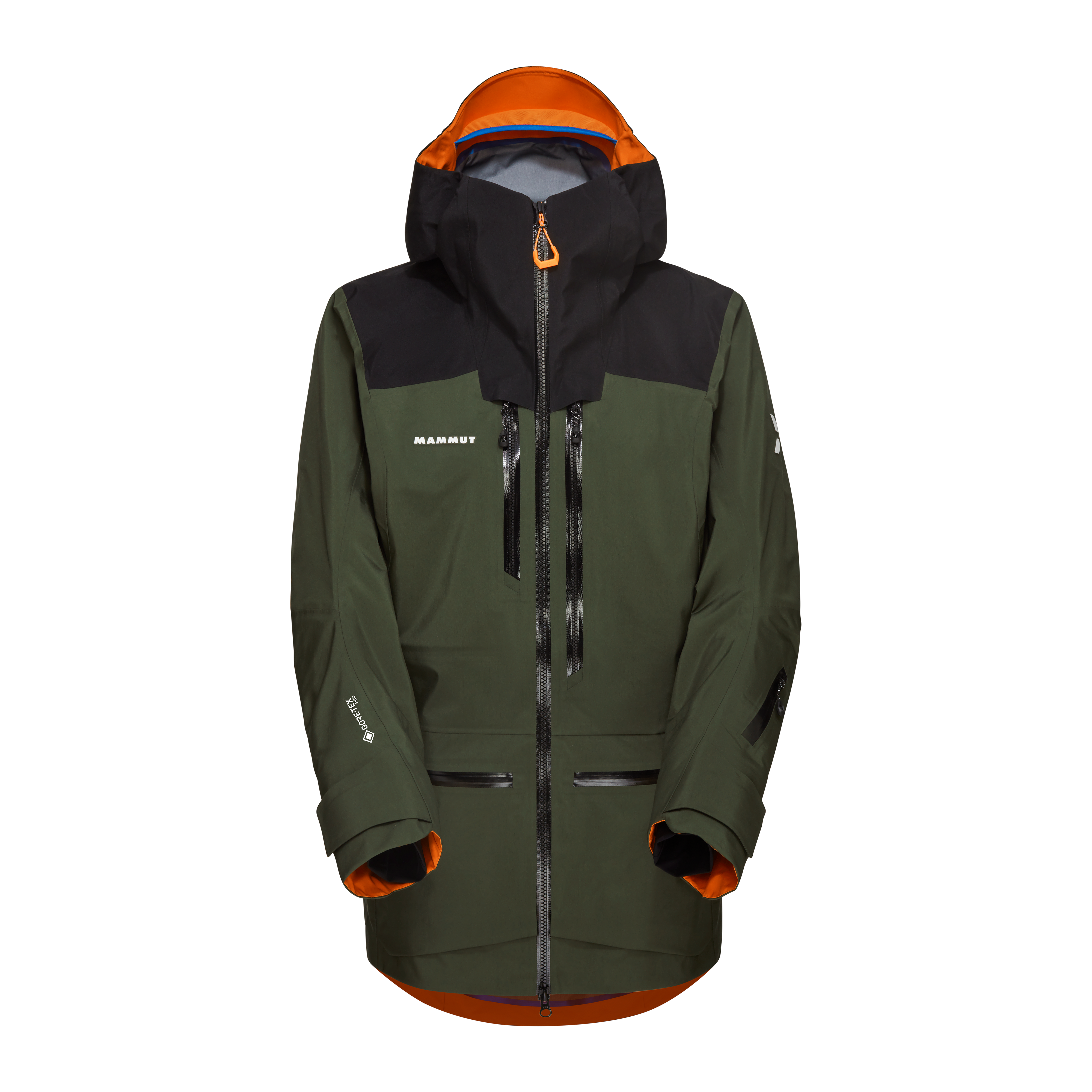 Mammut Eiger Free Pro HS Hooded Jacket Women, dark marsh-black - Dark marsh-black - Thumbnail