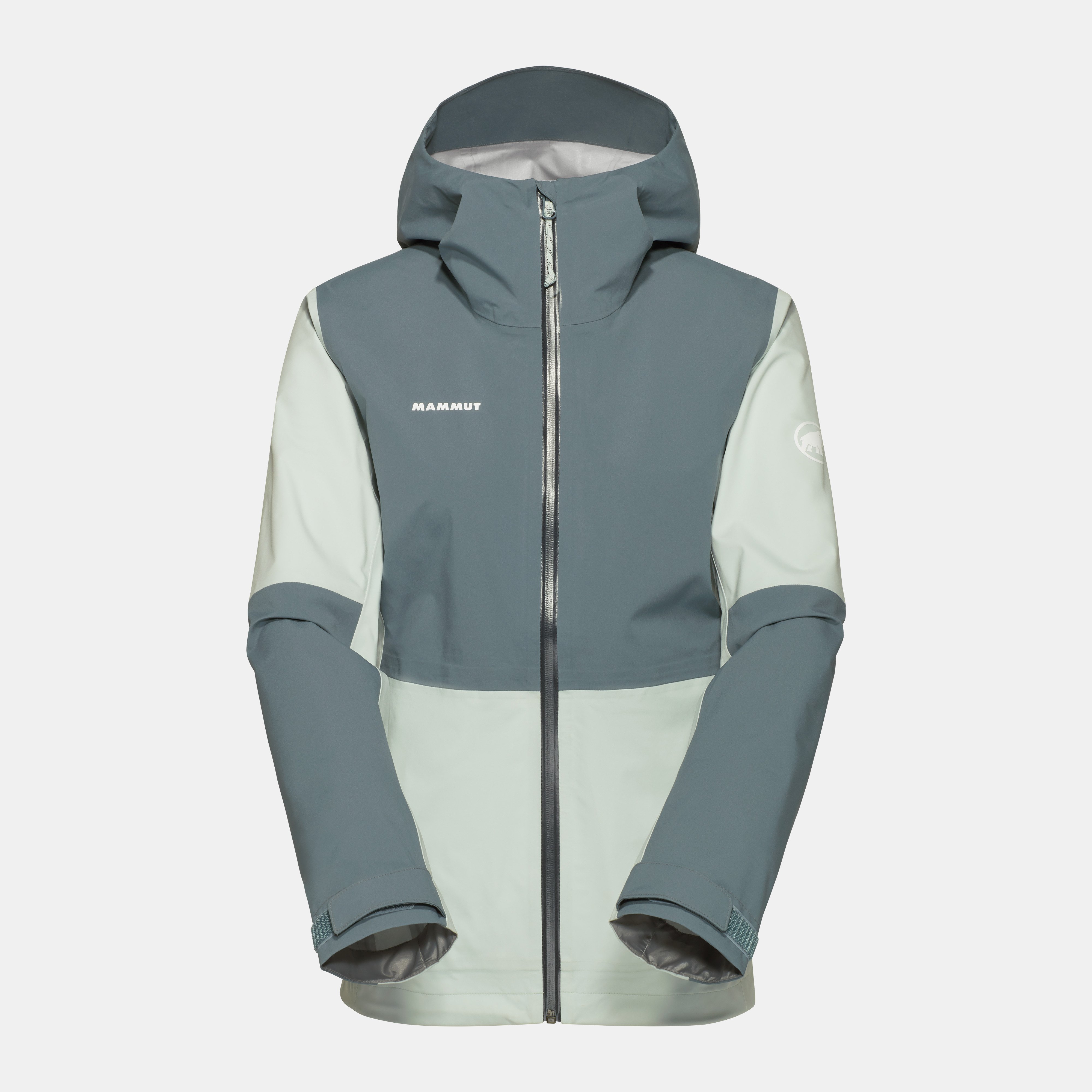Mammut Linard Guide HS Hooded Jacket Women, silver sage-strata - Silver sage-strata