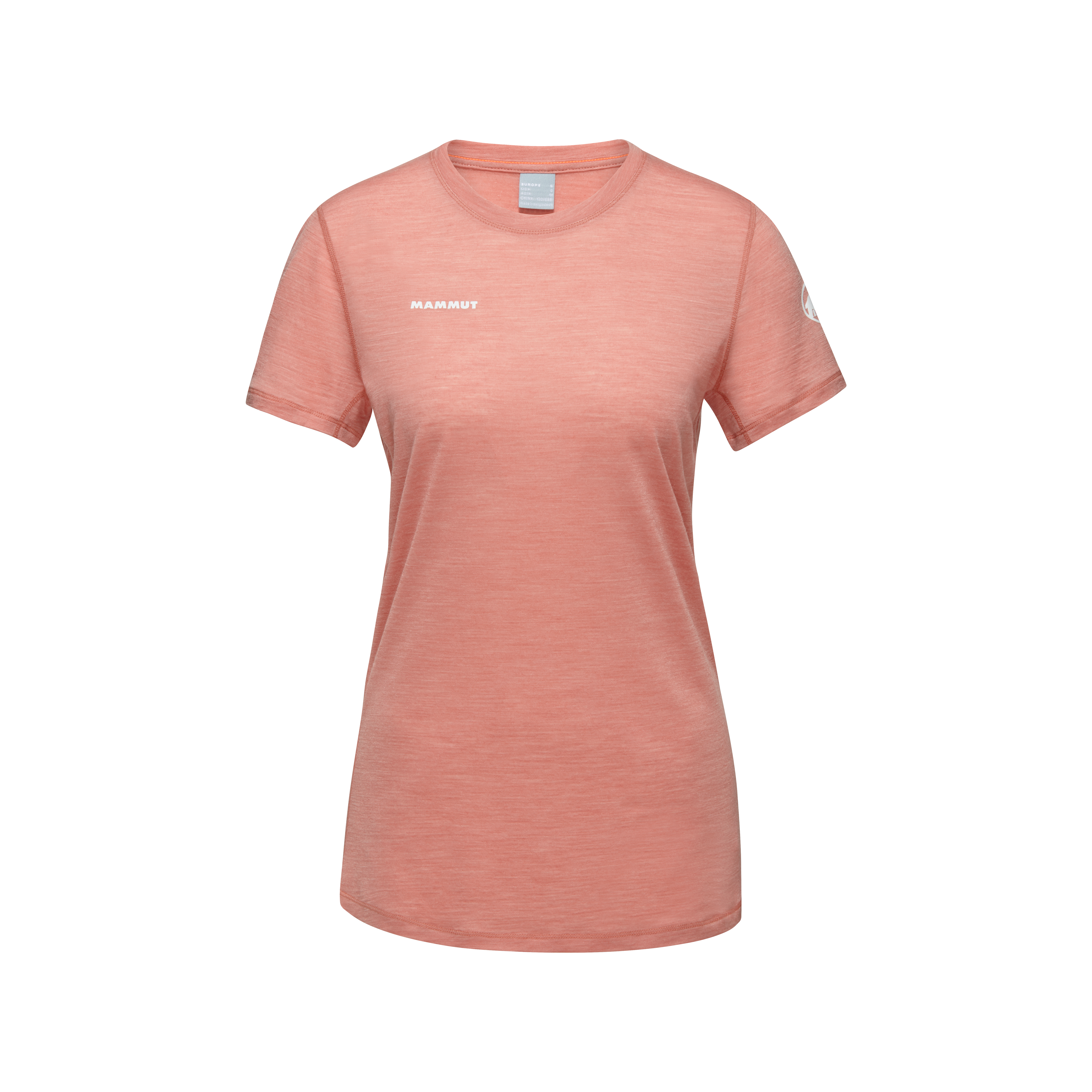 Mammut Tree Wool FL T-Shirt Women, quartz dust melange - Quartz dust melange - Thumbnail