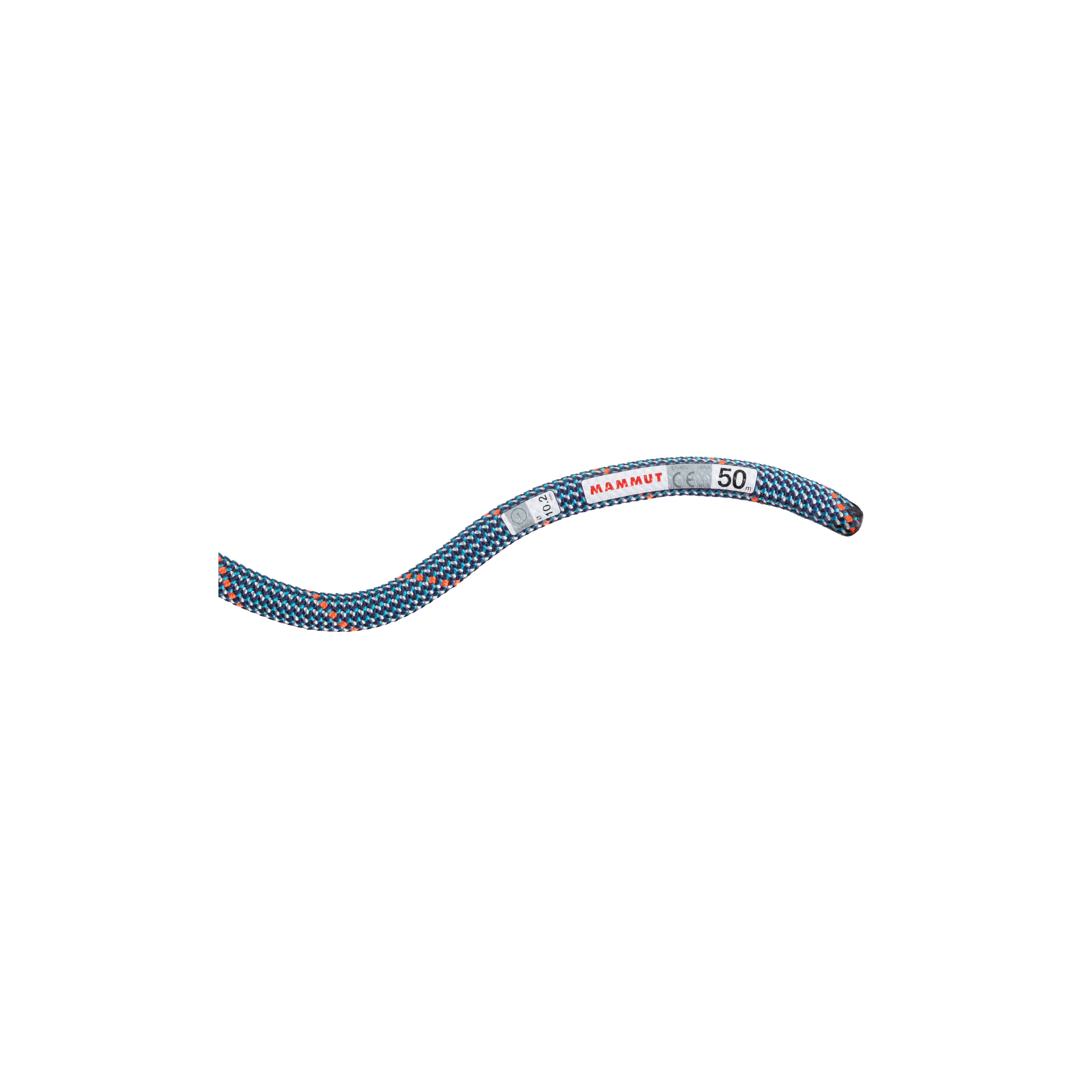 Mammut 10.2 Crag Classic Rope, Classic Standard, marine-white