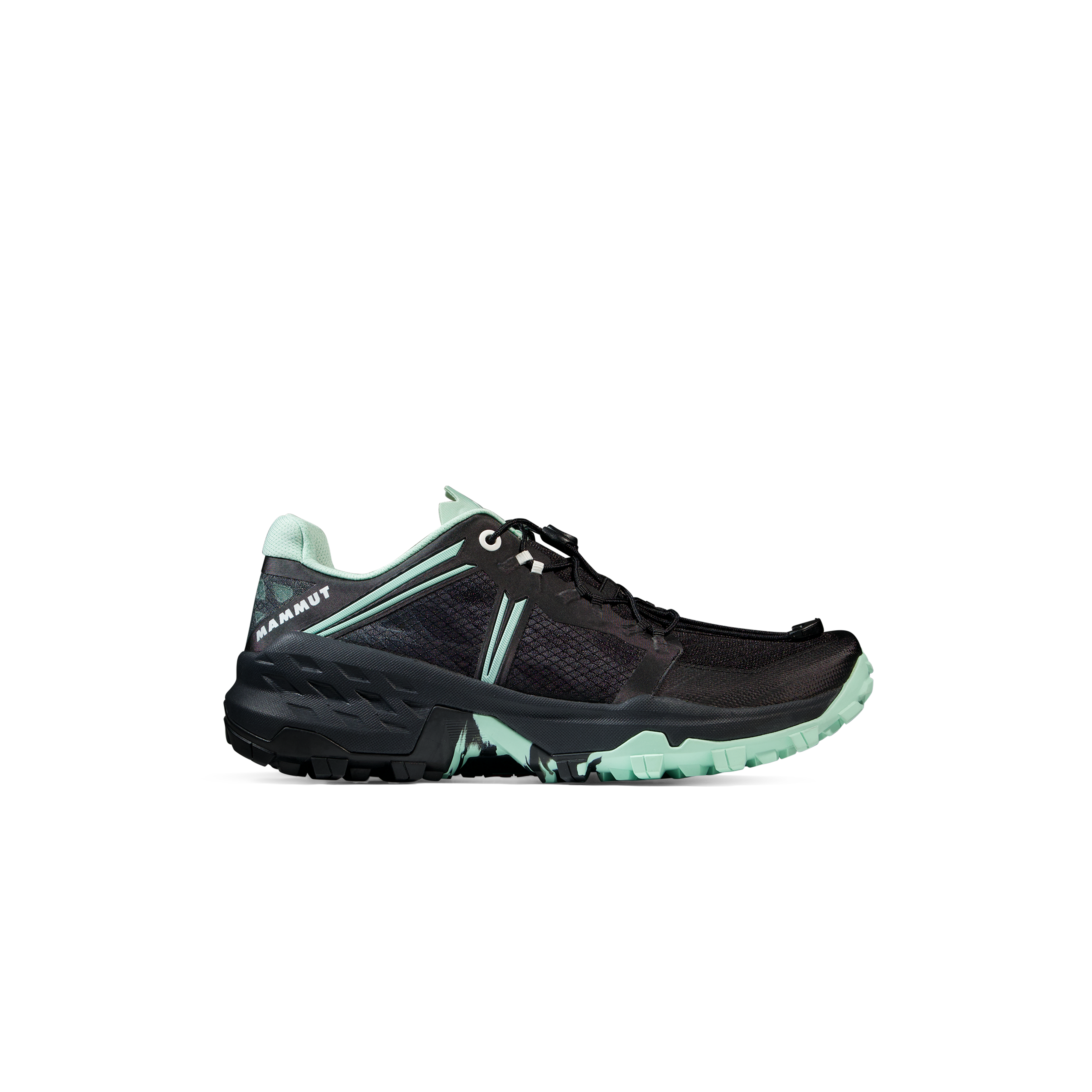 Mammut Sertig TR Low Women, black-neo mint - Black-neo mint